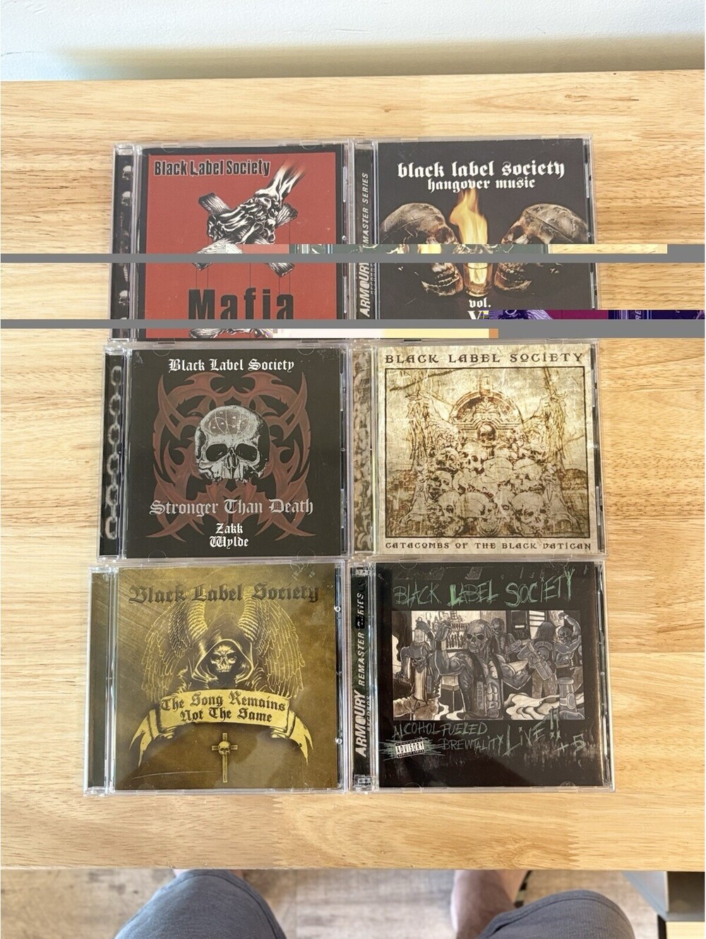 Black Label Society Hangover Music, Brewtality, Mafia and More (6 CD Lot)
